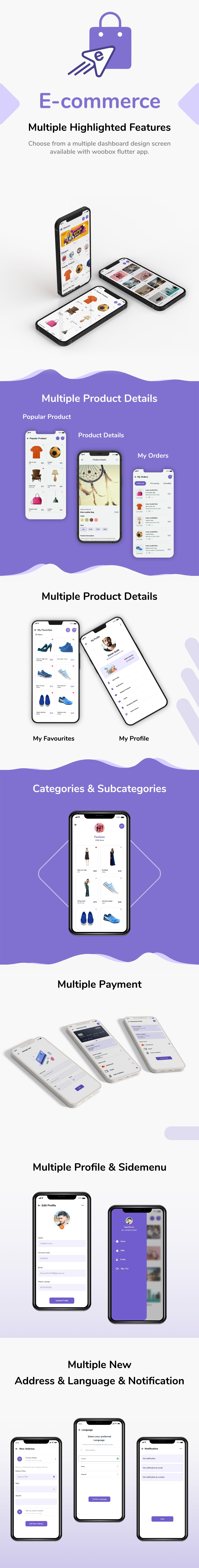 E-commerce UI kit in Flutter - 2.0 Supported - 1