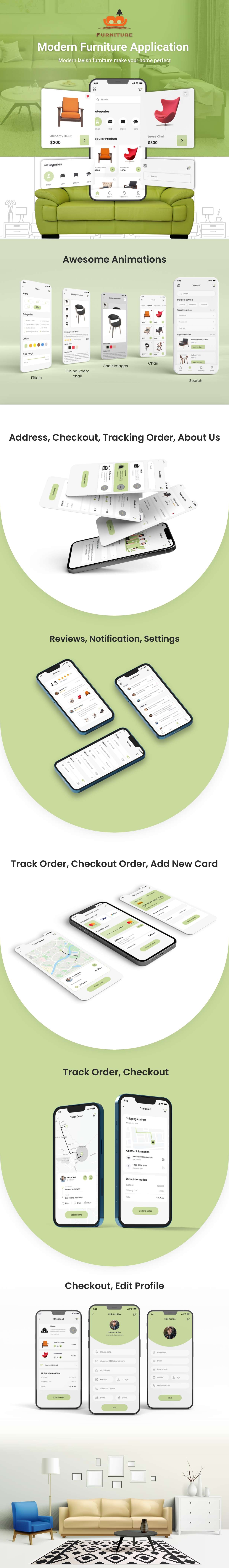 Flutter Furniture App Kit - 1